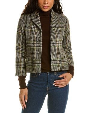 Frances Valentine Finley Wool Blazer - Black