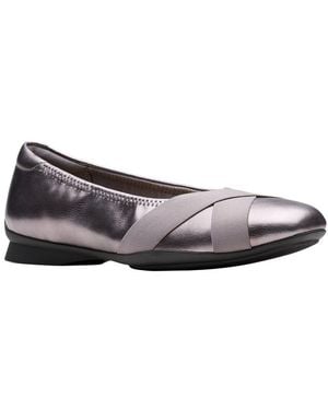 Clarks Jazmynn Gem Ballet Flat - Grey