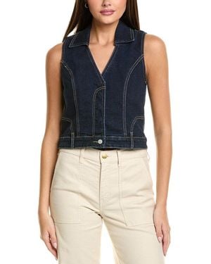 Blank NYC Denim Vest - Blue
