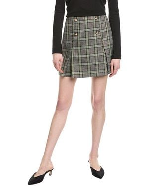 Cece Princess Line Mini Skirt - Black