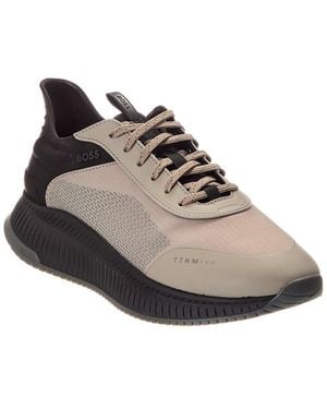 BOSS Titanium Evo Running Sneaker - Brown