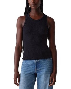Michael Stars Kira Fitted Shirt - Blue