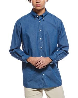 Eton Contemporary Fit Denim Shirt - Blue