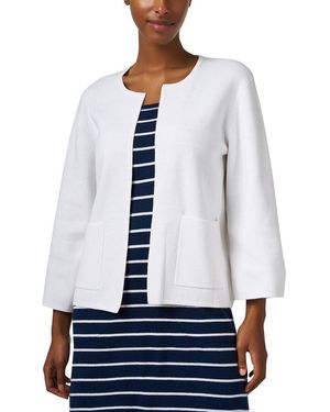 Kinross Cashmere Cashmere-Blend Cardigan - Blue