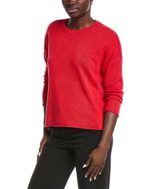 Eileen Fisher Linen-Blend Jumper - Red