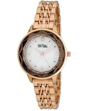 Bob Mackie Diamond Watch - Metallic
