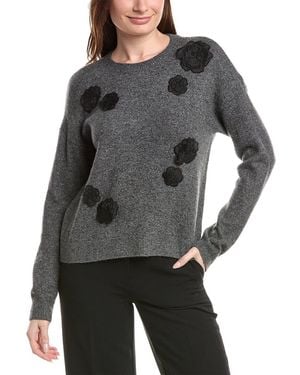 Cece Flower Applique Jumper - Grey