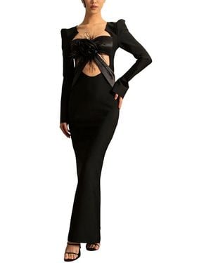 CAMILA BLANCO Maxi Dress - Black