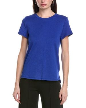 Vince Camuto Crew Neck T-Shirt - Blue