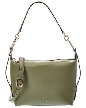 Furla Tonie Leather Hobo - Green