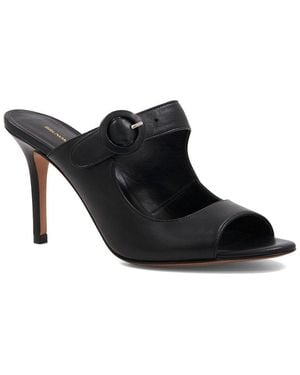 Bruno Magli Carina Leather Mule - Black