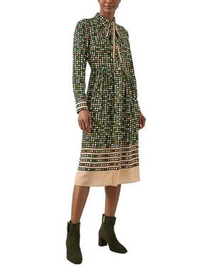 LK Bennett Wool Ethel Dress - Green
