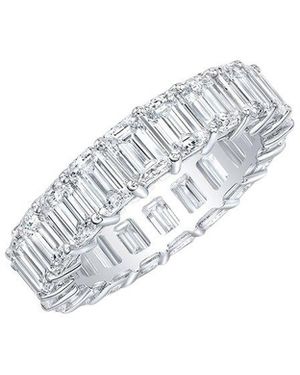 Forever Creations Signature Forever Creations 14K 8.00 Ct. Tw. Lab Grown Diamond Eternity Ring - White