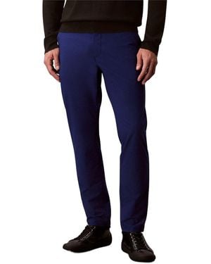 Calvin Klein Slim Tech Stretch Trouser - Blue
