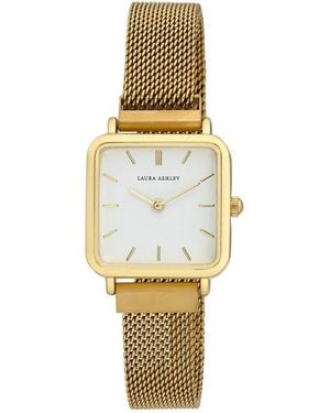 Laura Ashley Alloy Strap Analog Watch - Metallic