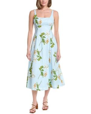 Julia Jordan Sleeveless Midi Dress - Blue