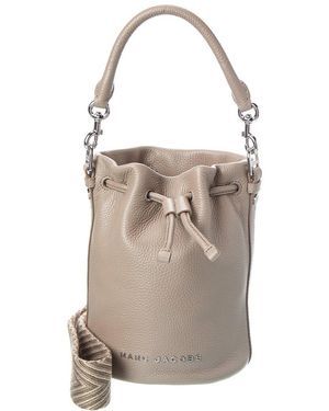 Marc Jacobs Groove 2.0 Webbing Leather Bucket Bag - Natural