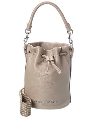 Marc Jacobs Groove 2.0 Webbing Leather Bucket Bag - Natural