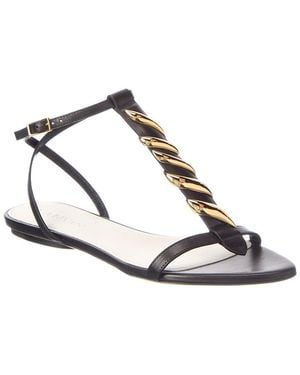 Lanvin Melodie Leather Sandal - White