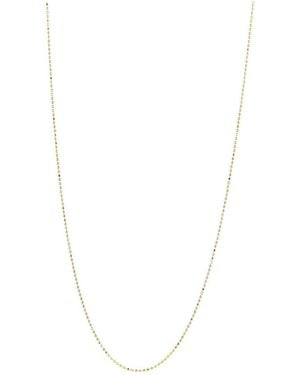 Ember Fine Jewelry 14K Ball Chain Necklace - White