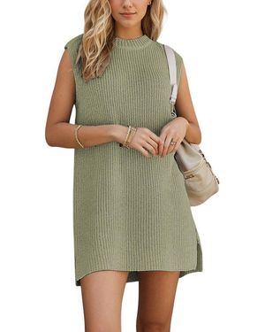 Ariele Tesoro Mini Dress - Green