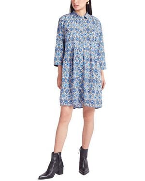 Ro's Garden Ros Garden Cadaques Short Mini Dress - Blue