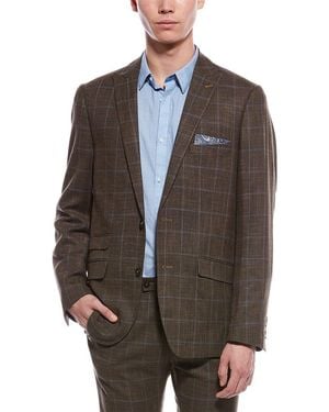 Paisley & Gray Ashton Slim Jacket - Brown