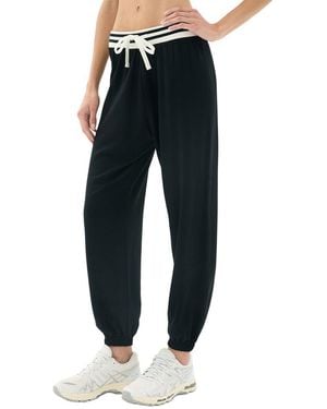 Splits59 Andie Oversized Fleece Sweatpant - Blue