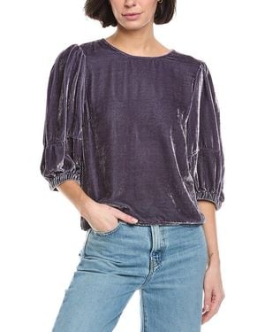 Velvet By Graham & Spencer Nancy Top - Blue