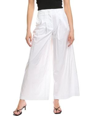Peserico Pleated Pant - White