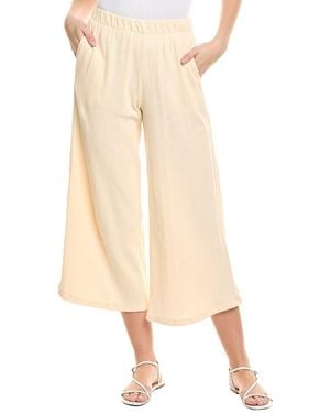 Project Social T Come Together Textured Wide Leg Pant - Natural