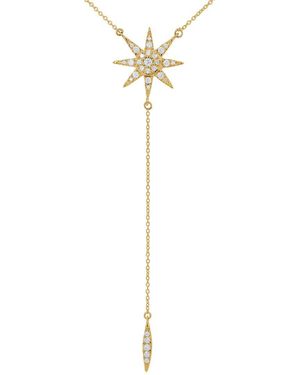 Diana M. Jewels 14k 0.82 Ct. Tw. Diamond Necklace - Multicolour