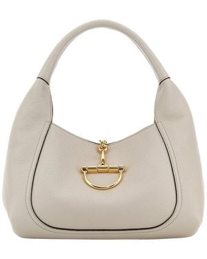 Gucci Leather Shoulder Bag - Natural