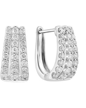 Effy Fine Jewelry 14K 0.98 Ct. Tw. Earrings - Metallic