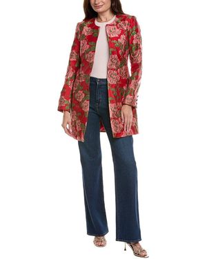 FLORA BEA NYC Teagan Coat - Red