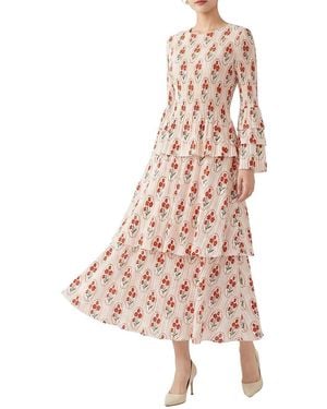 Adele Berto Maxi Dress - Pink