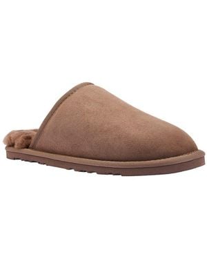 Australia Luxe Mool Sheepskin Slipper - Brown