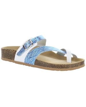 Bos. & Co. Bos. & Co. Parr Leather Sandal - Blue