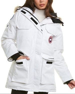 Canada Goose Expedition Down Parka Heritage - White