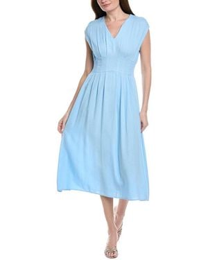 Nanette Lepore Sleeveless Midi Dress - Blue