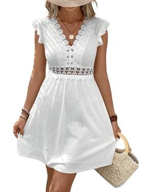 CAMILA BLANCO Mini Dress - White