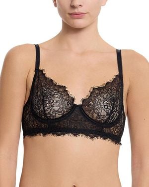Hanky Panky Sheer Seduction Underwire Bra - Black