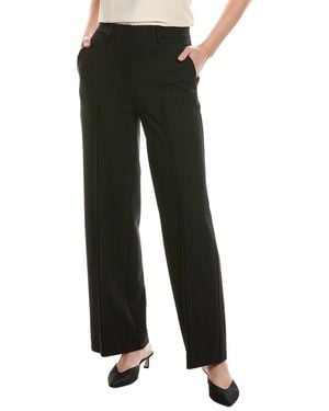 Tahari Double Pintuck Detail Pant - Black