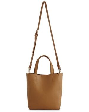 Shiraleah Lauren Mini Tote - Brown