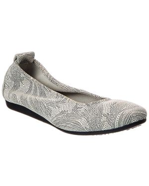 Arche Laius Leather Flat - White