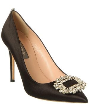 SJP by Sarah Jessica Parker Fatma 100 Satin Pump - Black