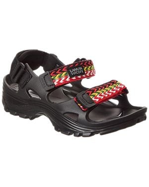 Lanvin X Suicoke Rubber Sandal - Black