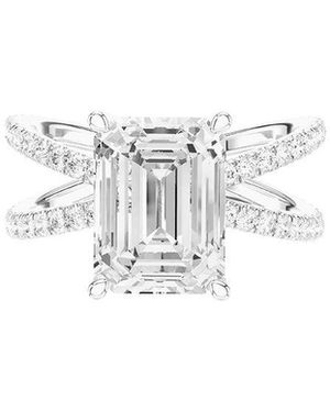 Amairah 14K 4.00 Ct. Tw. Lab-Grown Diamond Engagement Ring - White