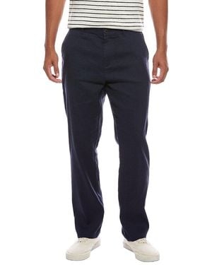 Onia Stretch Linen Trouser - Blue