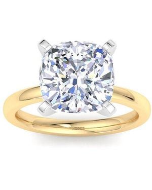SuperJeweler 14K 5.00 Ct. Tw. Lab-Grown Diamond Ring - White